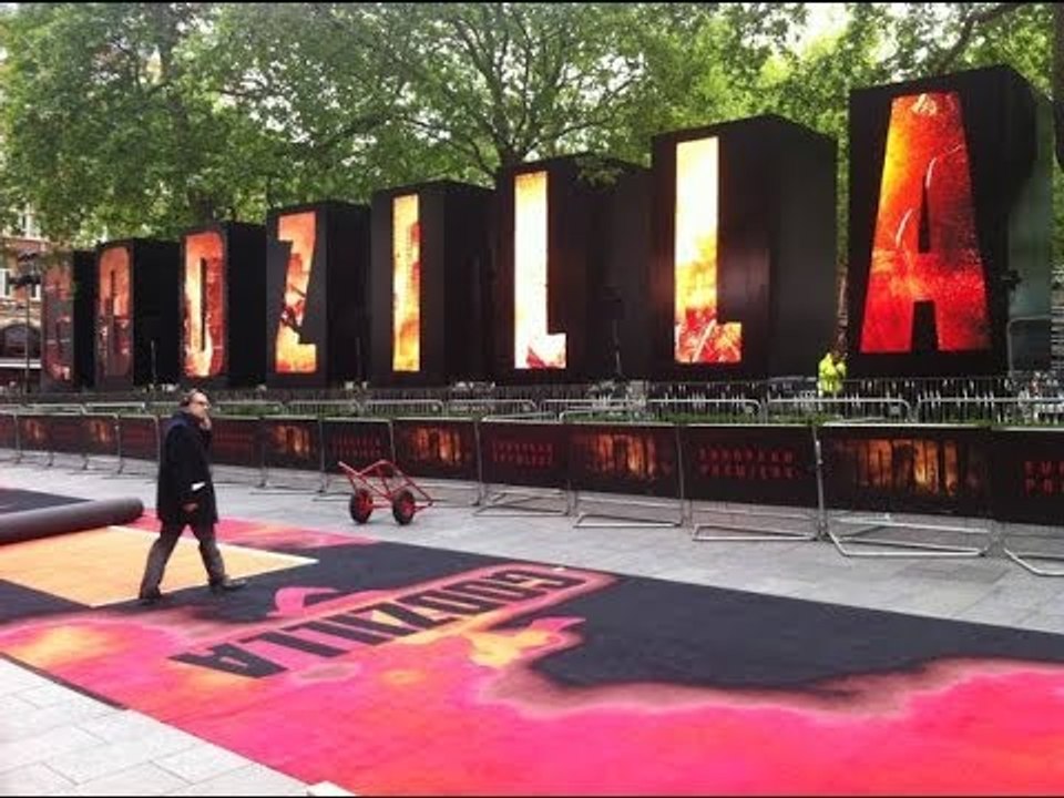 Godzilla European Première London - Highlights