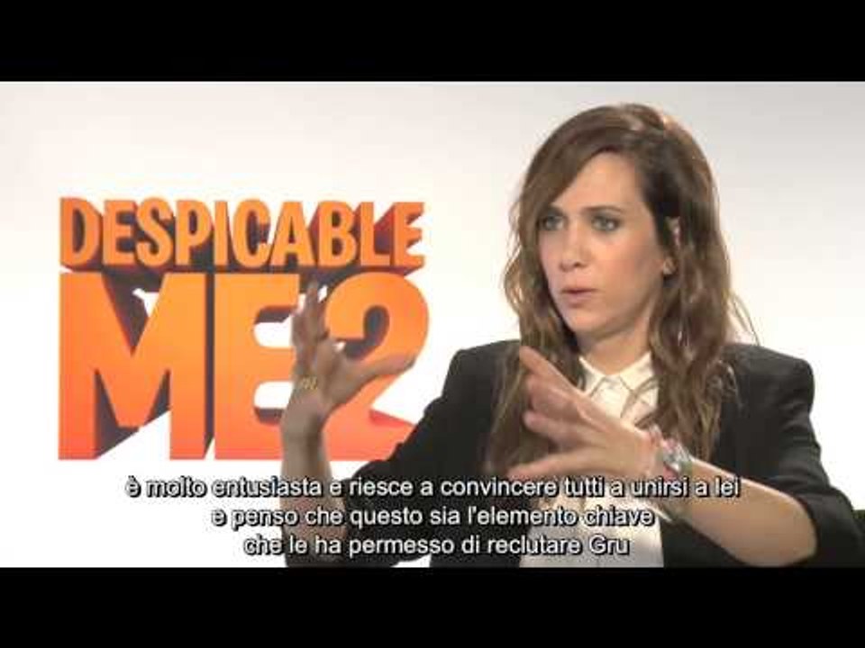 Cattivissimo Me 2 - Intervista a Kristen Wiig Sottotitolato Italiano | HD