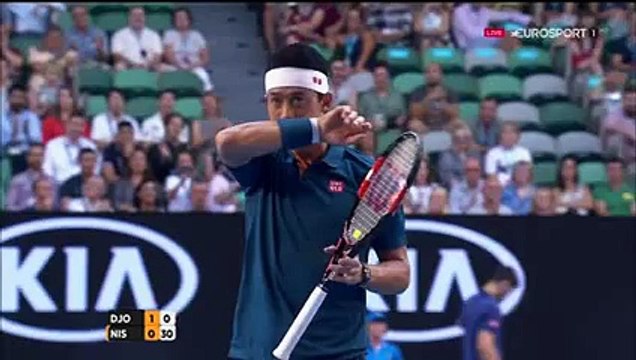 Novak Djokovic 3-0 Kei Nishikori - Highlights ᴴᴰ - Australian Open 2016 R1 - vidéo Dailymotion