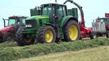 Silage 13 Trailed Lely Storm 130 John Deere 7530, Case IH 155,gtritchie5