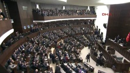 Başbakan Ahmet Davutoğlu Partisinin Grup Toplantısında Konuşuyor-1