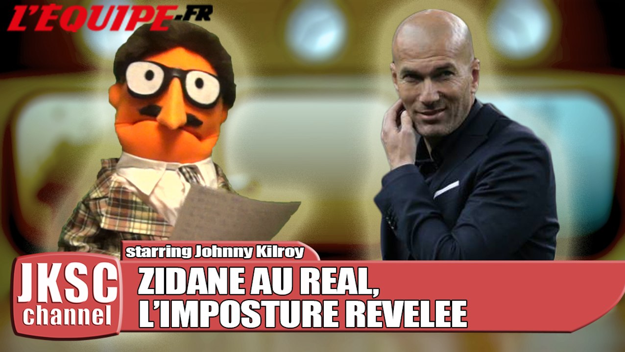 Vidéo L'Equipe.fr : Zidane au Real, le début de la fin (Humour, Johnny Kilroy)