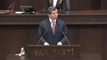 Başbakan Ahmet Davutoğlu Partisinin Grup Toplantısında Konuşuyor-3