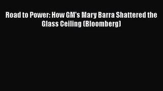 Road to Power: How GM's Mary Barra Shattered the Glass Ceiling (Bloomberg)  Free Books