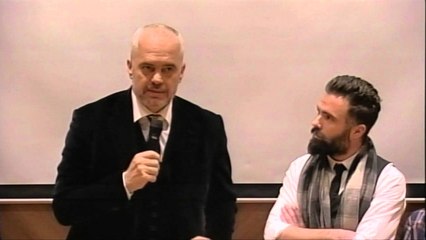 Report TV - Shfaqja e filmit kosovar "Shok" në kryeministri, Rama:Më la pa frymë