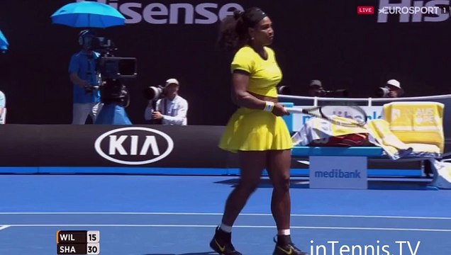 Serena Williams 2-0 Maria Sharapova - Highlights -AO 2016