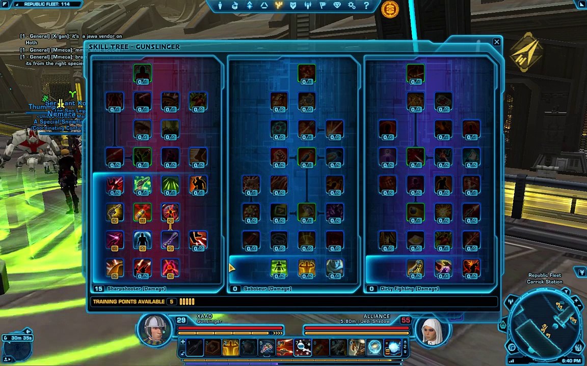 SWTOR - Point Reallocation Completion - 312