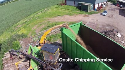 Woodchip for biomass boilers - Brendon Hill