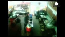 Shocking CCTV footage: Moment earthquake hits Nepal restaurant  Historical Earthquakes