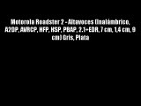 Motorola Roadster 2 - Altavoces (Inal?mbrico A2DP AVRCP HFP HSP PBAP 2.1 EDR 7 cm 14 cm 9 cm)