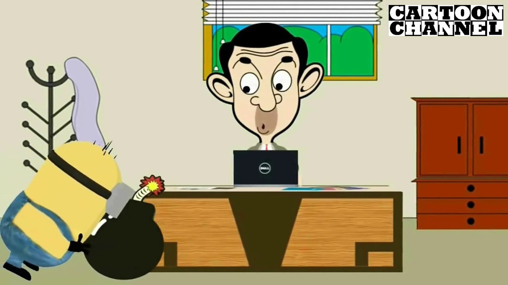 Minions and Mr Bean - The Social Network War - Mr Bean animated & Minions  movi - Vidéo Dailymotion