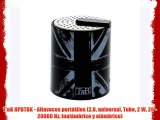 T'nB HPBTBK - Altavoces port?tiles (2.0 universal Tube 2 W 20 - 20000 Hz Inal?mbrico y al?mbrico)
