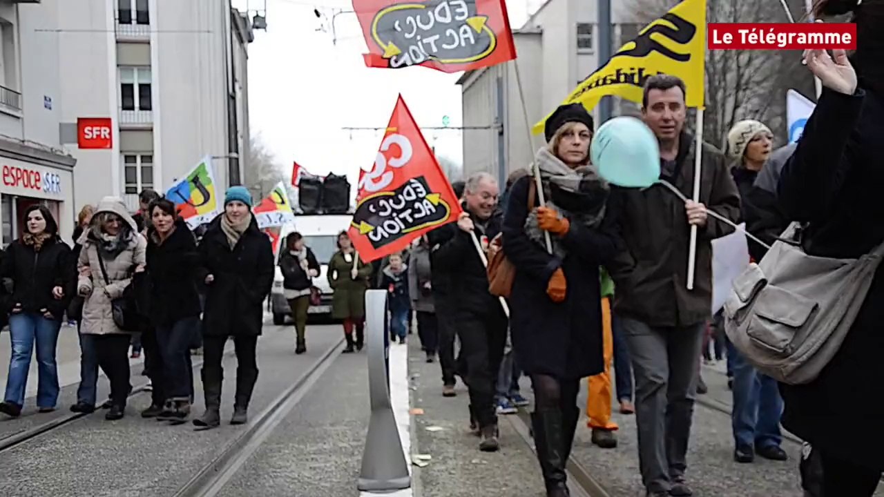 Brest. Un gros millier de manifestants