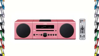 Yamaha MCRB142PI - Minicadena HiFi con radio FM Bluetooth reproductor de CD y base para Apple