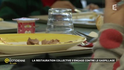 La restauration collective s'engage contre le gaspillage !