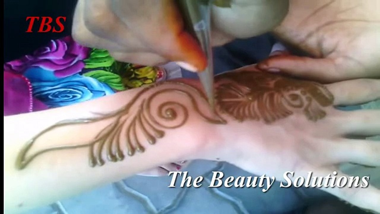 Mehndi Design 18 - How To Apply Henna Mehndi Tattoo On Hand-Desi
