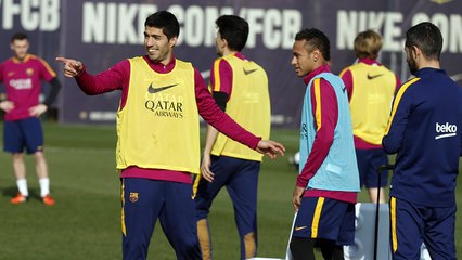 FC Barcelona training session: The Cup is back on the menu