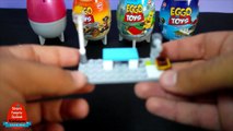 4 Eggo Toys Büyük Sürpriz Yumurta Oyuncak Açımı ★ Sürpriz Lego Oyuncakları