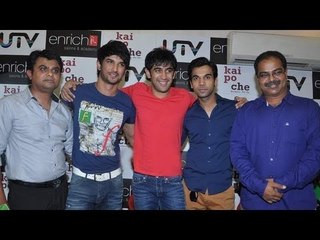 Kai Po Che Star-Cast Interviews | Sushant Singh Rajput | Amit Sadh | Raj Kumar Yadav