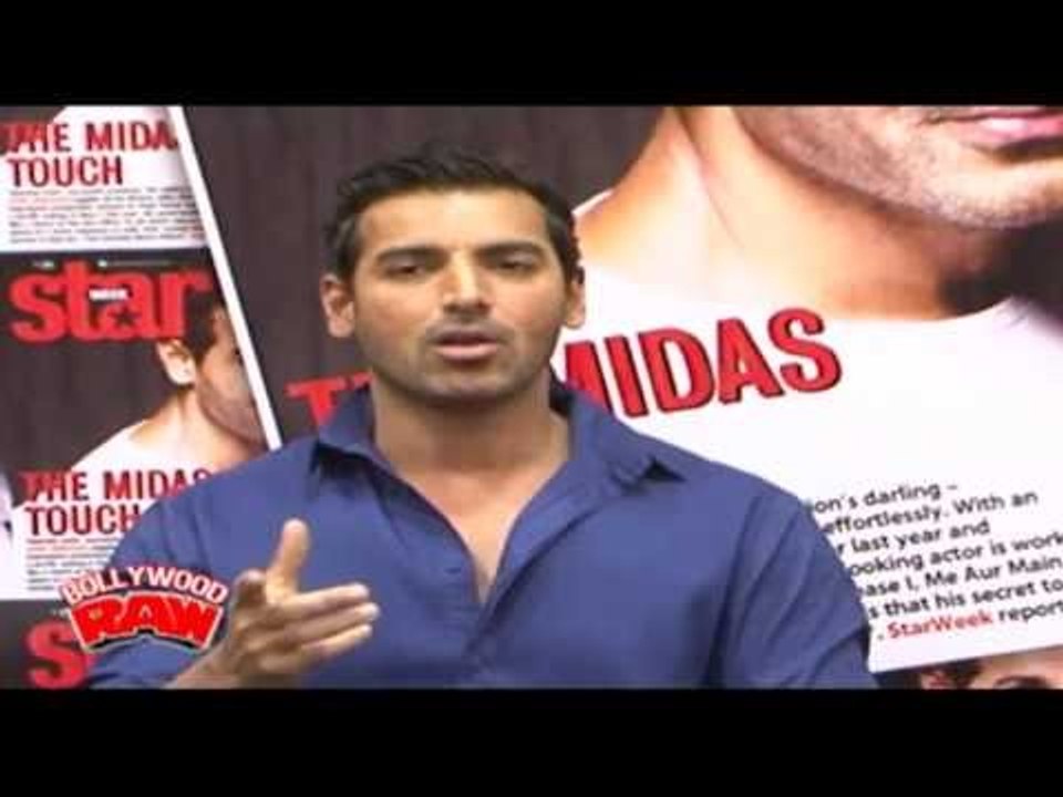 John Abraham At Cover Launch Of Star Week Magazine