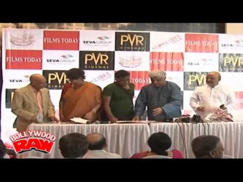 Shabana Azmi And Javed Akhtar At Book Launch 'Lashkar'