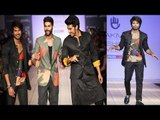 Exclusive Lakme Fashion Week 2013 : Shahid Kapoor & Arjun Kapoor Walk the Ramp