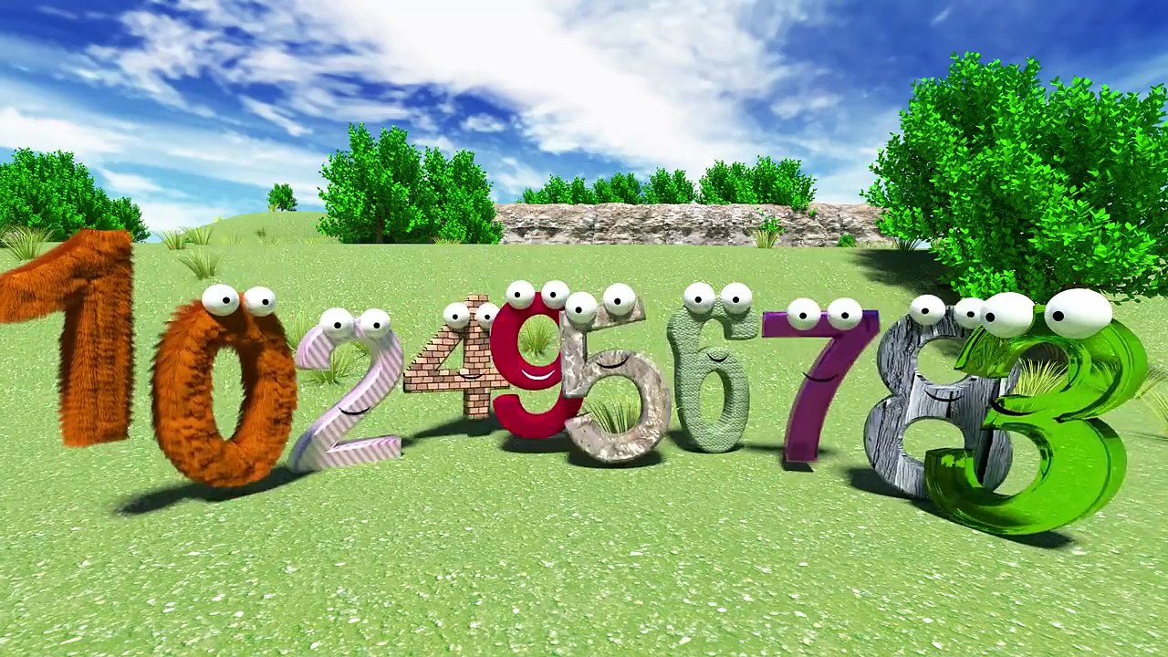 Numbers song Learn counting for children and toddlers Nursery rhymes for kids