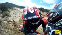 Painful Motocross Crash Caught on Helmet Cam