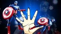 Ironman Cartoons Finger Family Children Nursery Rhymes Captain America Finger Family Rhymes