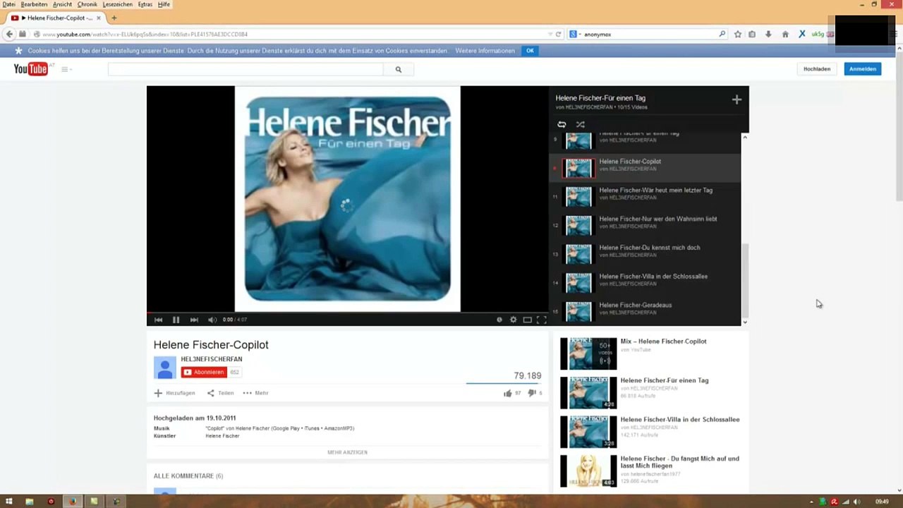 Anonymox verwenden für GEMA gesperrte Videos