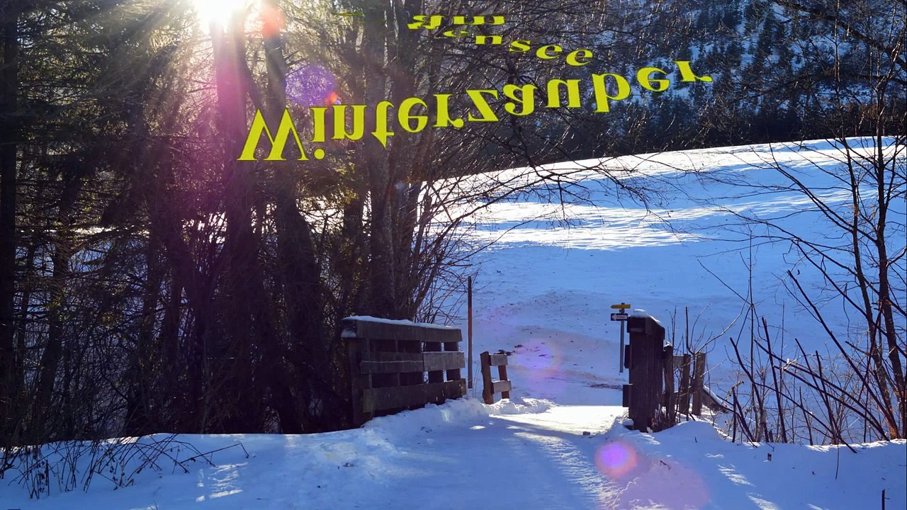 Achenkirch - Achensee im Winter