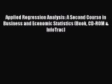 (PDF Download) Applied Regression Analysis: A Second Course in Business and Economic Statistics