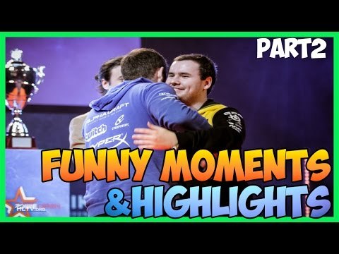 FUNNY MOMENTS & HIGHLIGHTS - DreamHack ZOWIE Open Leipzig DAY 2-3 CS GO