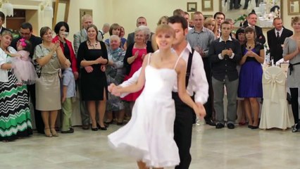 Magnifique danse d'ouverture du mariage (Karolina and Wojtek)