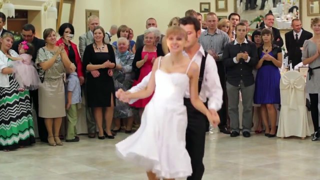Magnifique danse d'ouverture du mariage (Karolina and Wojtek)