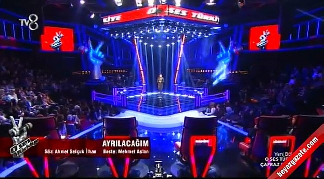 Özgecanın babasının bestesi ağlattı Ebru Gündeş, Ahmet Selçuk İlkan, O Ses Türkiye