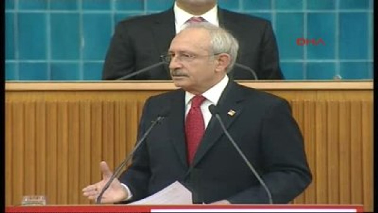 Kılıçdaroğlu: Benim Karnım Ağrımıyor Benim Yüreğim Ağrıyor Yüreğim