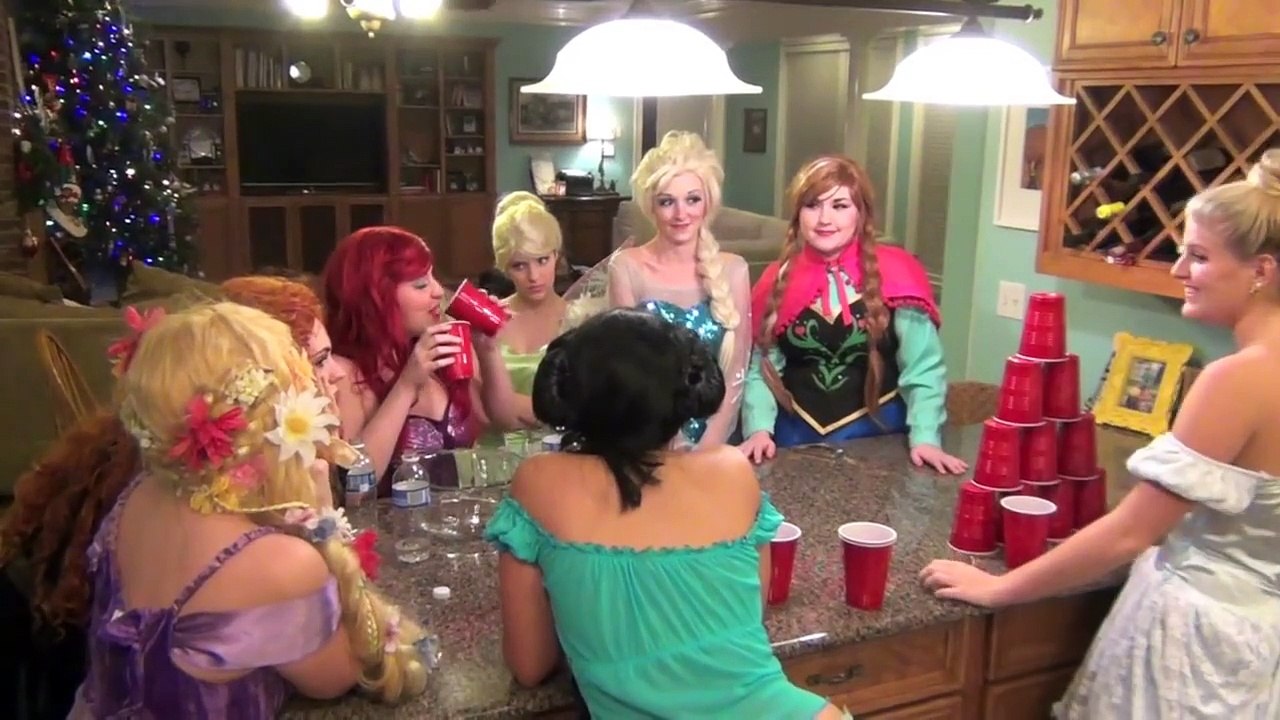 Disney Princesses Get TURNT UP  Bloopers