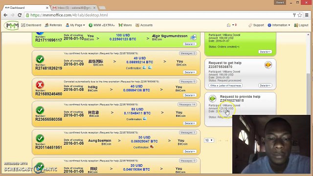 Testimonials 190 USD received