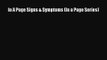 (PDF Download) In A Page Signs & Symptoms (In a Page Series) Download