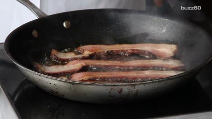 Man arrested after police found him passed out with 'suspicious bacon'