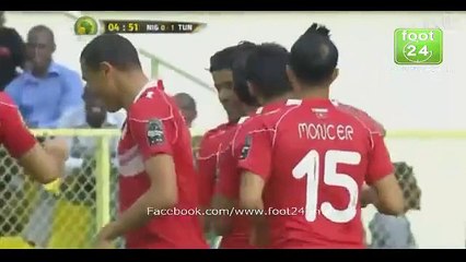 تونس تسجل الهدف الأول أمام منتخب النيجر / سعد بقير