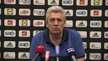 Handball - Euro (H) - Bleus : Onesta «Le poids du match s'est déplacé»