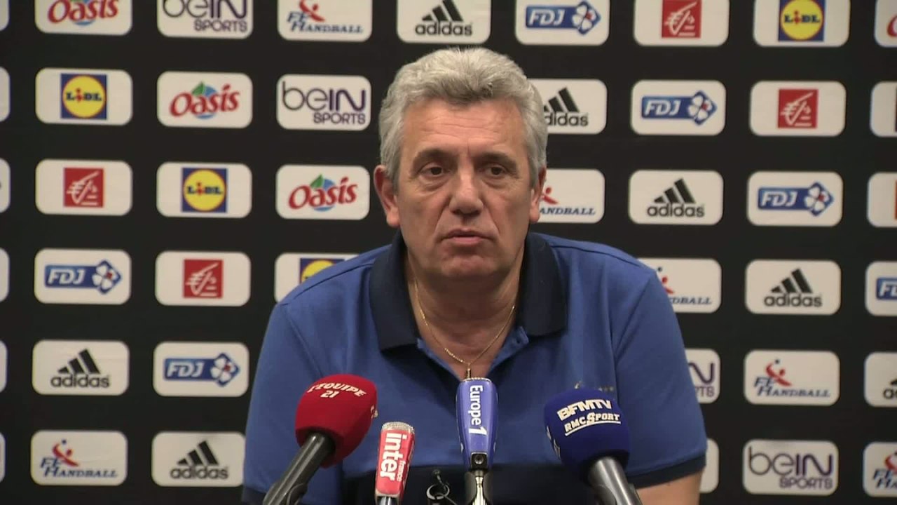 Handball - Euro (H) - Bleus : Onesta «Le poids du match s'est déplacé»