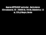 Approx APPDJGGP auricular - Auriculares (Circumaural 20 - 20000 Hz 110 Db Al?mbrico 1.5 m 128