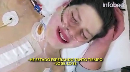 Las primeras palabras de un joven que despertó del coma: "Puedo respirar de nuevo"