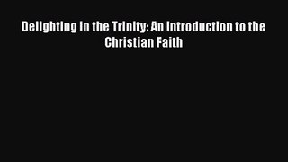 (PDF Download) Delighting in the Trinity: An Introduction to the Christian Faith Download