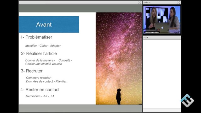 Les ateliers en ligne: Best Practices, 10 points clés pour réussir votre webinar avec Frenchweb
