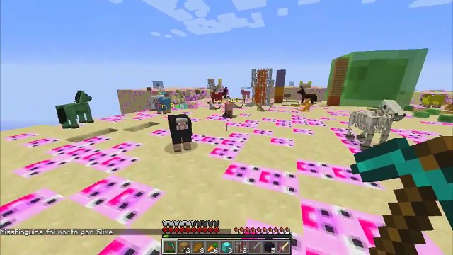 Minecraft: CUBÃO DE LUCKY BLOCK DA PEPPA PIG! VOU DAR TRABALHO! (c/Rezende, Kazzio, Pokey)