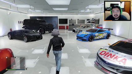 GTA V ONLINE - GARAGEM DOS SONHOS #8: COQUETTE E CARRO SURPRESA!!